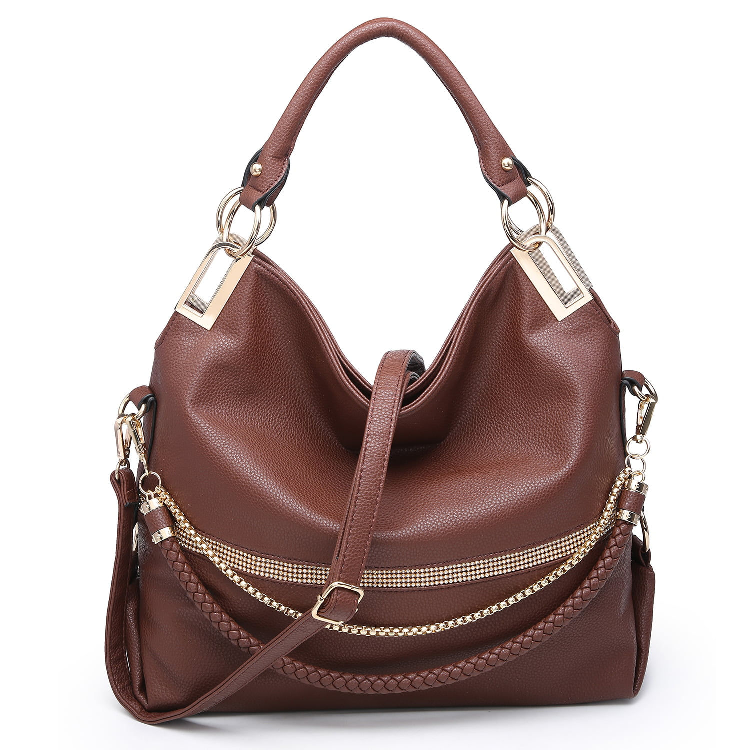 Dasein Hobo Bags for Women Soft Faux Leather Purses and Handbags Large Hobo Pur