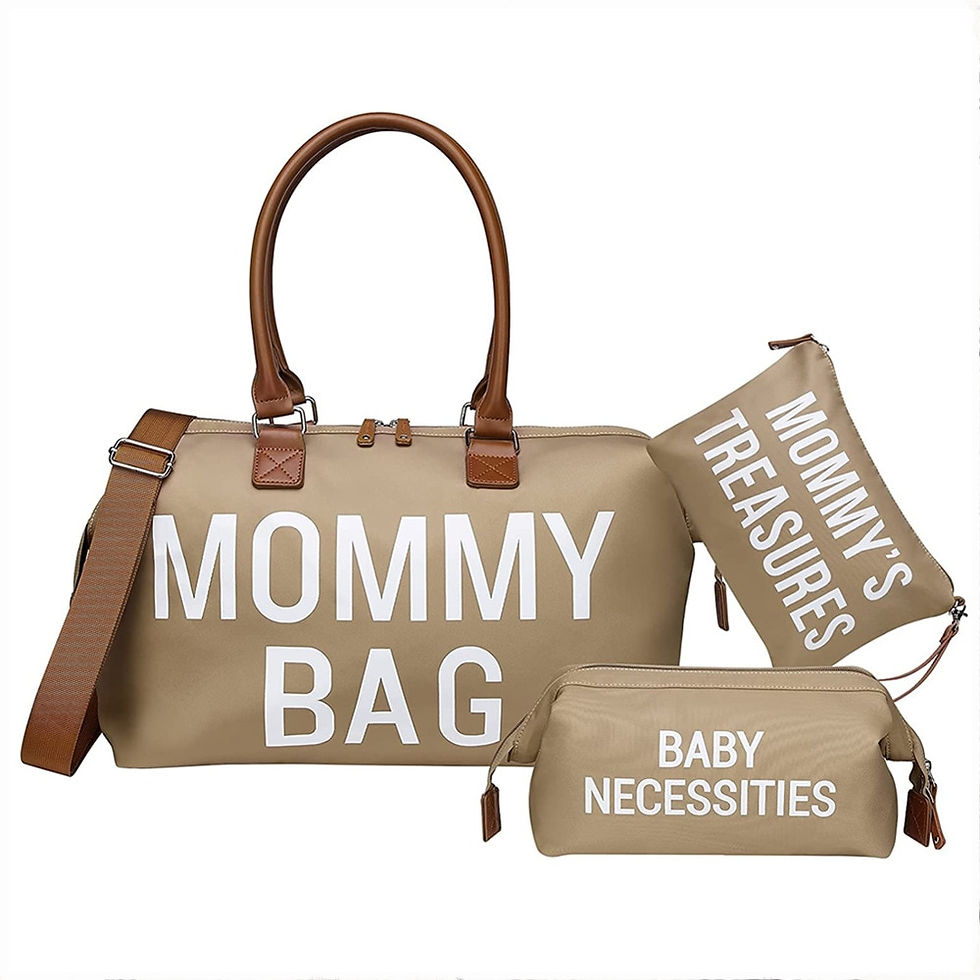 Thumbnail: Mama Tote Bag Maternity Diaper Mommy Large Capacity Bag Women Nappy Organizer S