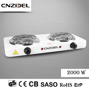 Thumbnail: Export double-head electric stove kitchen appliances 110v to 220v small househo