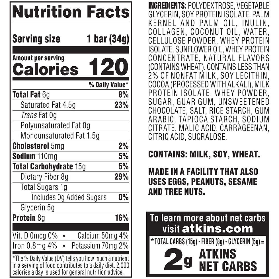 Miniature : Atkins Endulge Dessert Bar, Keto Friendly, Chocolate Chip Cheesecake, 5 Count