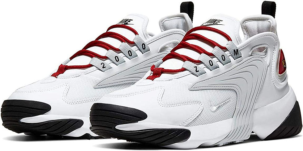 Miniaturbild: Women's Nike Zoom 2K White/Pure Platinum-Gym Red (AO0354 107) - 11