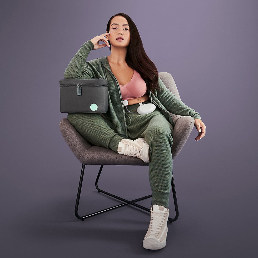 Miniaturbild: Elvie Stride Plus - Hands-Free, Hospital-Grade Electric Breast Pump with 3-in-1