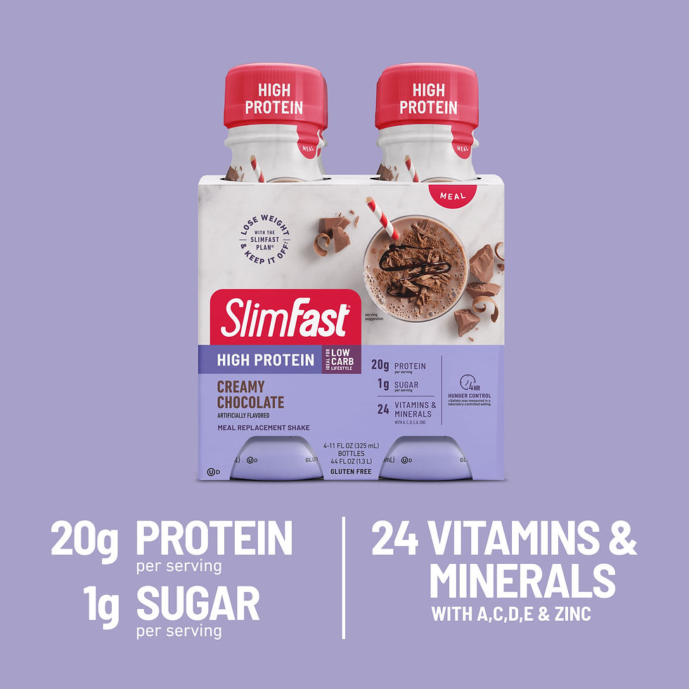 Миниатюра: SlimFast High Protein Nutrition Creamy Chocolate Meal Replacement Shake, Bottle
