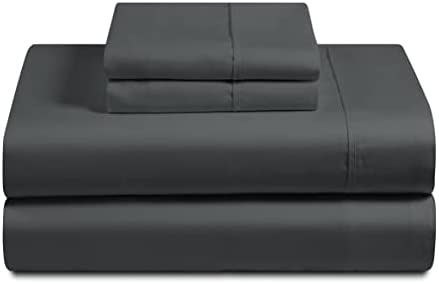 Thumbnail: Feather & Stitch 4 Piece Sheet Set 100% Cotton Sheets 400 Thread Count 17 Inch 