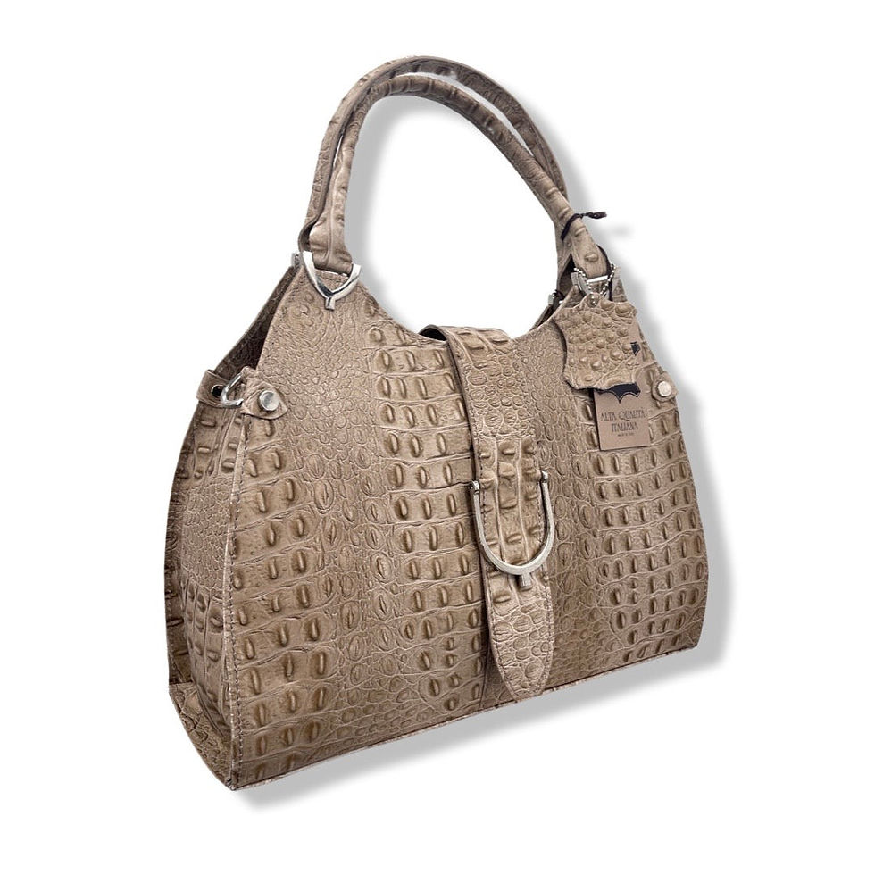 Miniatura: Misty Croci Elegancia Leather Bag - Made in Italy