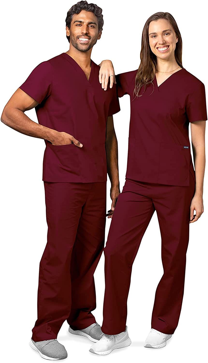 Thumbnail: Adar Universal Unisex Scrubs - Unisex Drawstring Scrub Set