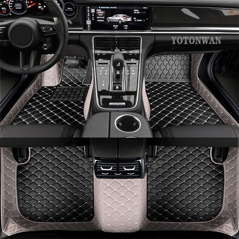 Miniature : YOTONWAN Color Custom Leather Car Floor Mat For Mercedes Benz All Models E Clas