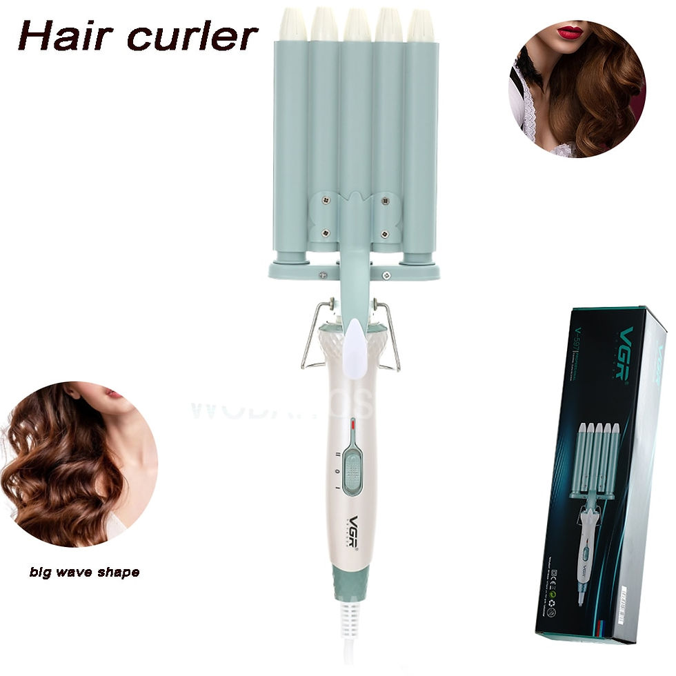 Miniaturbild: Electric Hair Curler Hair Iron Professional Curling Iron Hair Water Ripple Wave