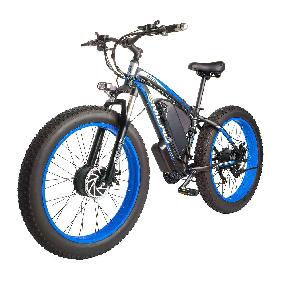 Thumbnail: 2000W Double Motor Powerful Electric Bicycle Smlro XDC600 Pro 48V 22.4Ah 35MPH 