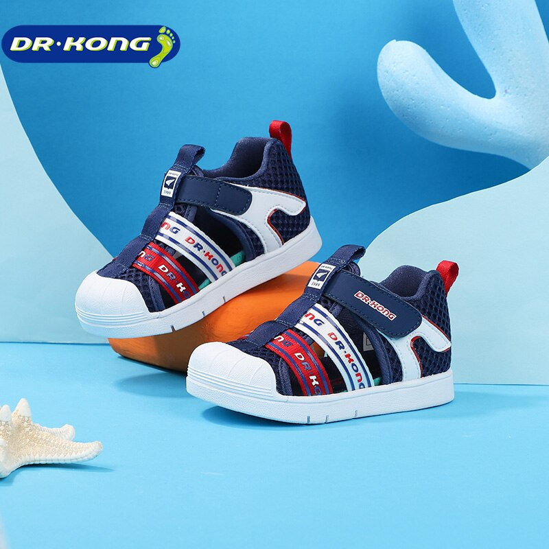 Thumbnail: Dr Kong Toddler Shoes Casual Breathable Comfortable Summer Sandals Boys Girls T