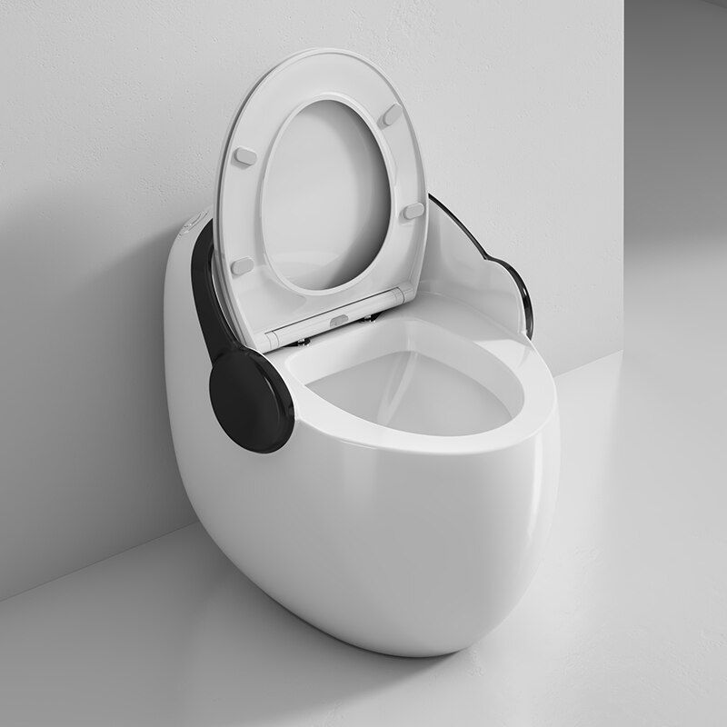Thumbnail: New Modern Home Bathroom Decor Closestool One Piece Sanitary Ware Ceramic Wc To