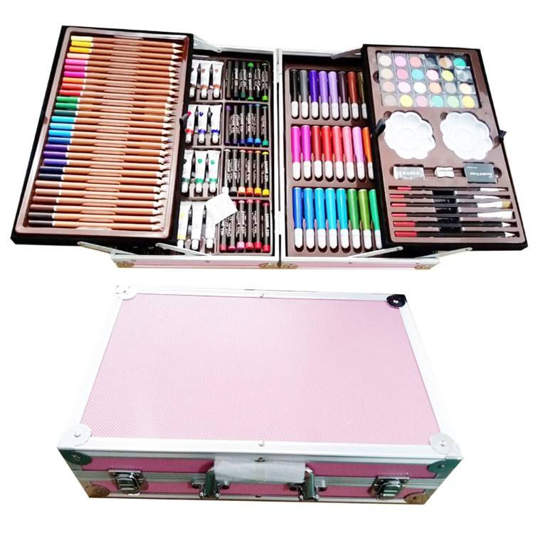 Thumbnail: High quality 145 pieces School supplier art set for kids drawing set