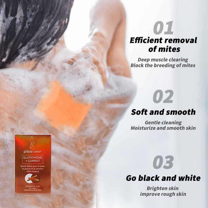Miniatura: Whitening Glutathion +24K Gold Bar Soap with Vitamines C Whitening in 7day Make