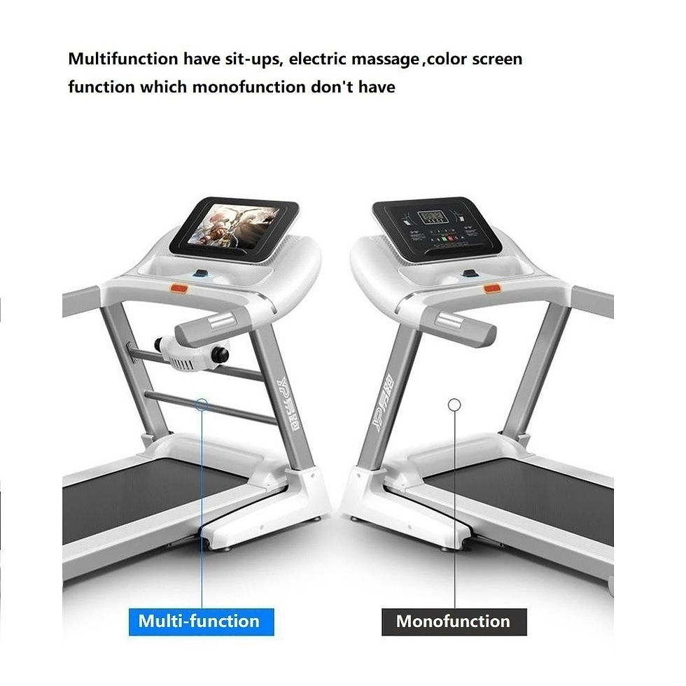 Thumbnail: Mute Smart Electric Foldable Treadmill Multi-Functional Gym Equipment Home Runn