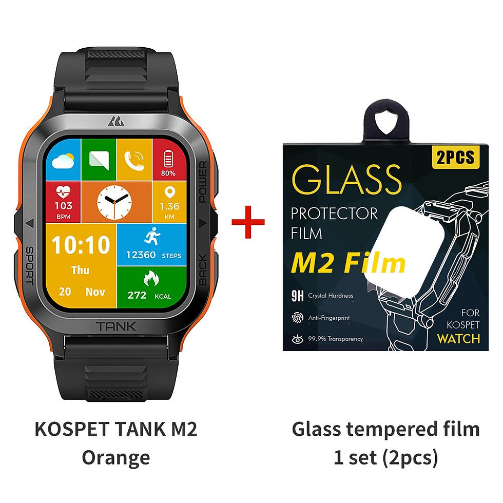 Thumbnail: Original KOSPET TANK M2 Ultra Smart Watch Men Military Smartwatch Women Fitness