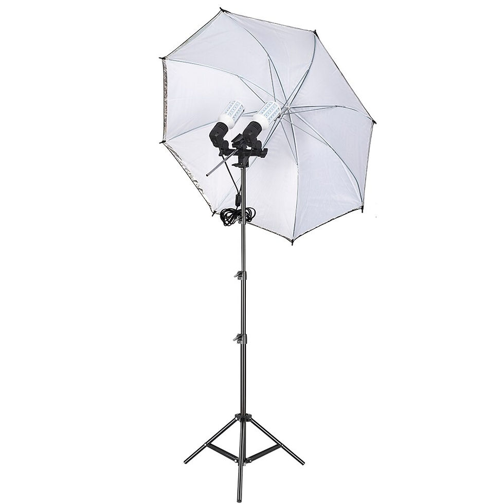 Miniaturbild: SH Double Lamp Holder Photography Bulb E27 Socket Photography 1.8m Cable With S