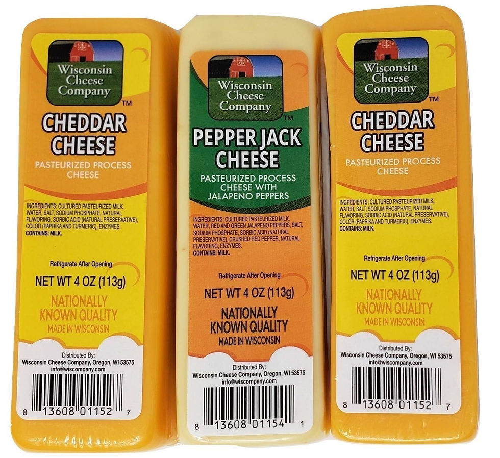 Миниатюра: Wisconsin Cheese, Sausage, and Crackers Easter Gift Set Gift Basket, 5 Piece - 