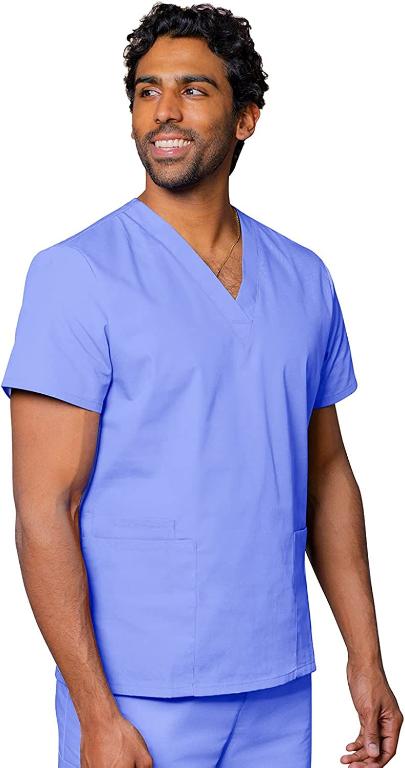 Thumbnail: Adar Universal Unisex Scrubs - V-Neck Scrub Top