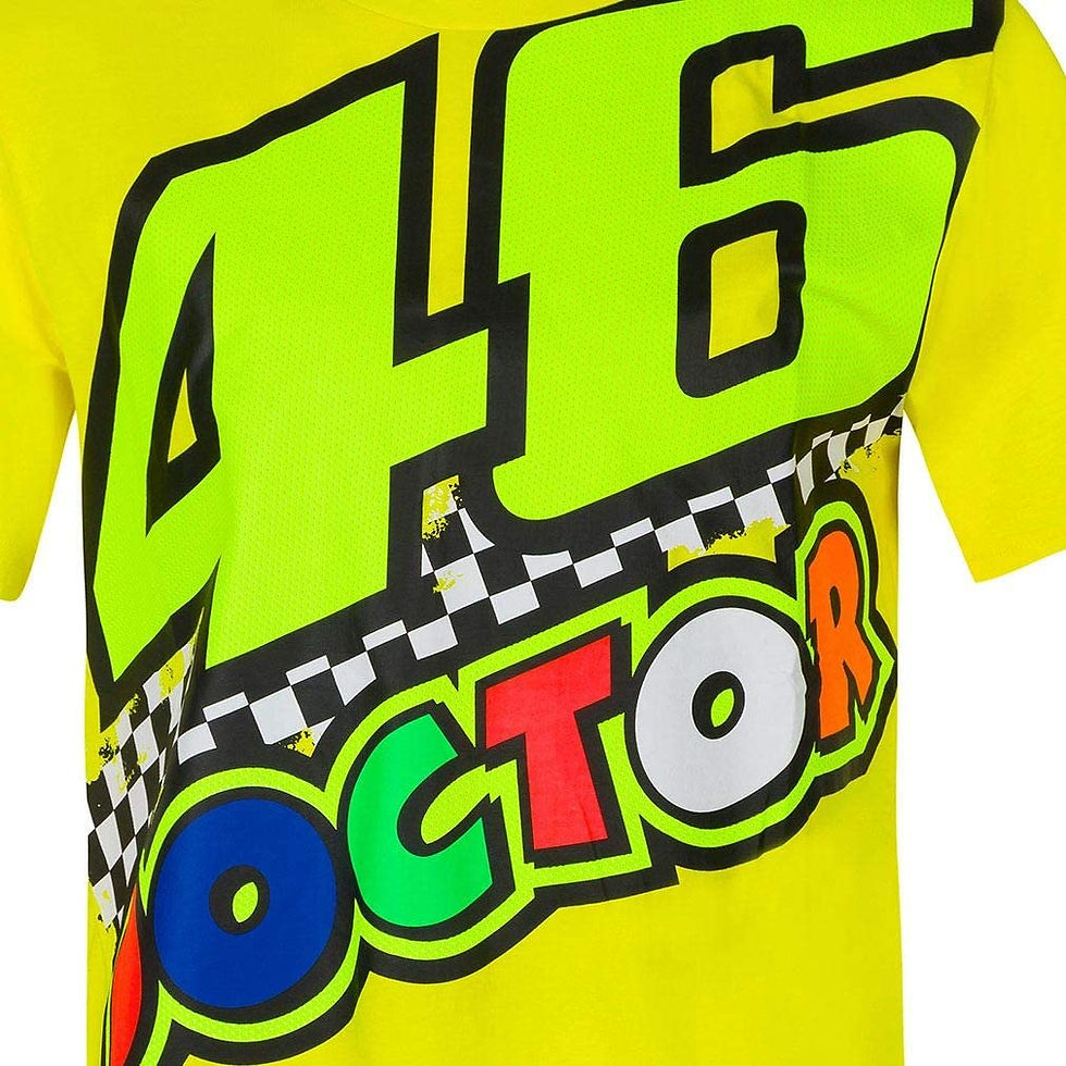 Thumbnail: Valentino Rossi T-Shirt 46 Doctor L,Yellow,Man