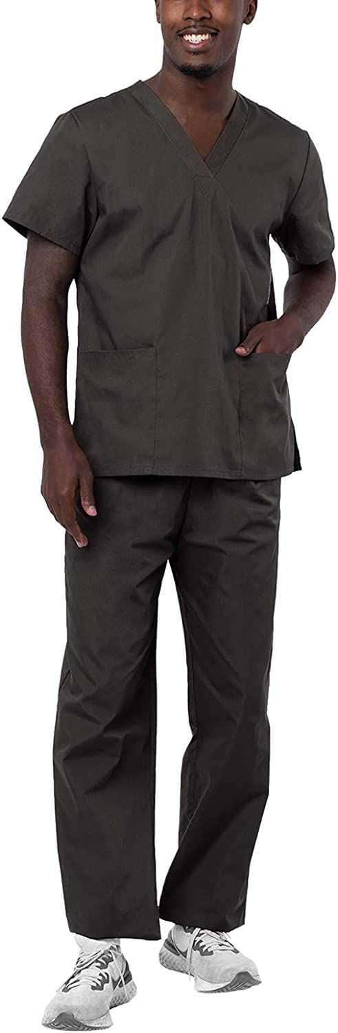 Thumbnail: Adar Universal Unisex Scrubs - Unisex Drawstring Scrub Set
