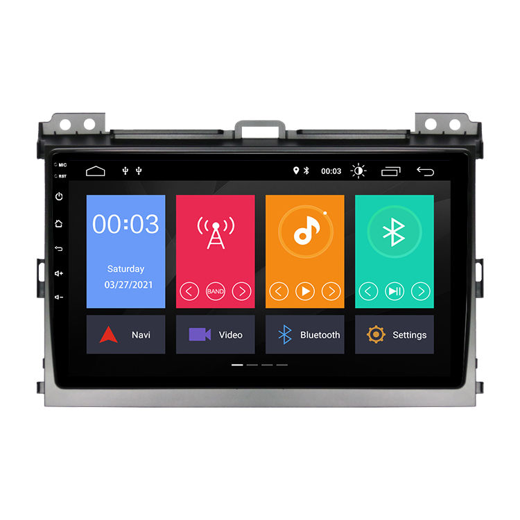 Thumbnail: For  Toyota  Prado  Car Radio Multimedia Video Player GPS Android 11 2004-2009