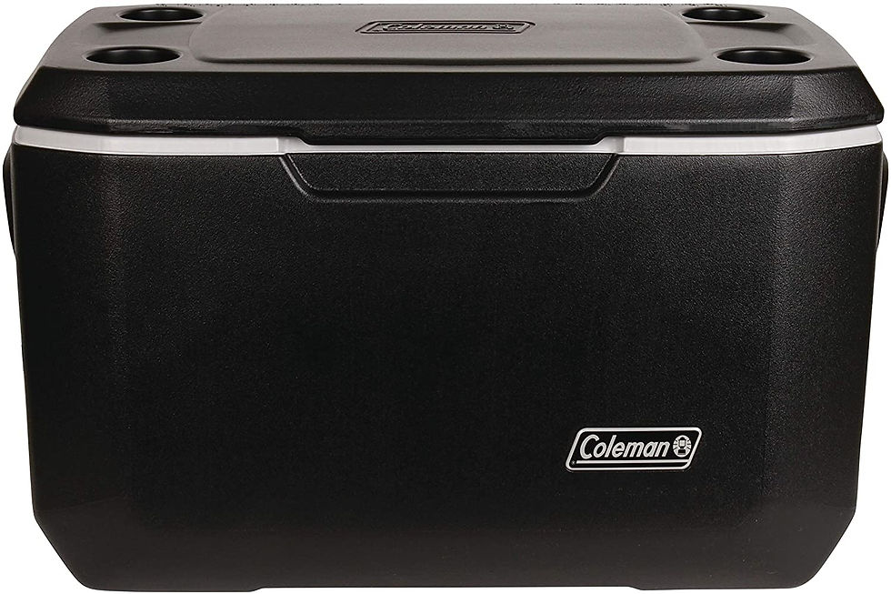 Miniature : Manzhi Rolling Cooler | 50 Quart Xtreme 5 Day Cooler with Wheels | Wheeled Hard