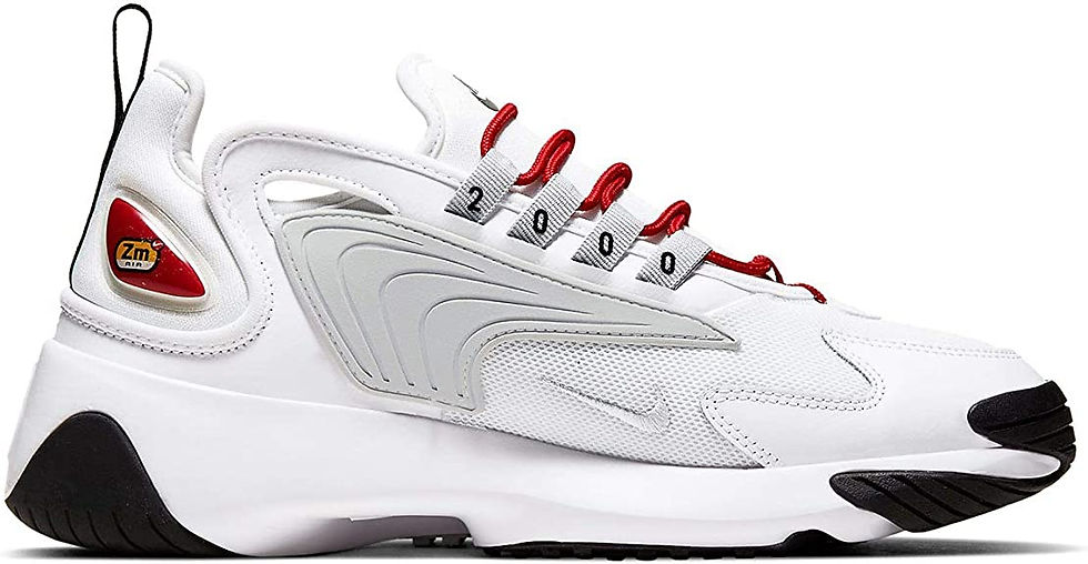 Miniaturbild: Women's Nike Zoom 2K White/Pure Platinum-Gym Red (AO0354 107) - 11
