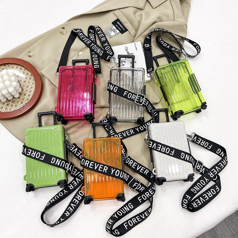 Miniatura: Kid Girls Shoulder Bag PVC Transparent Crossbody Bag For Women 2022 Fashion Box