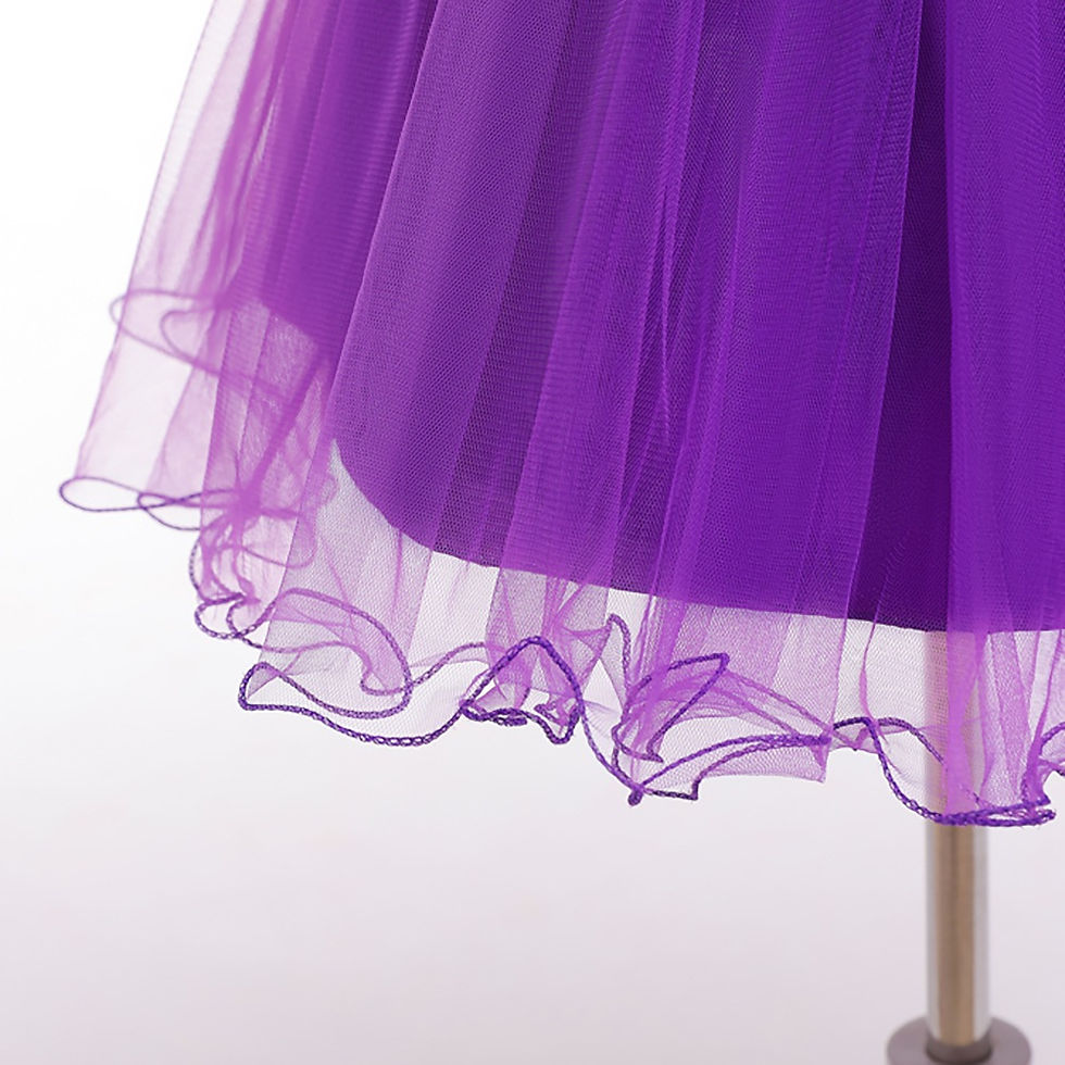 Миниатюра: Lovebay Children Girls Princess Pearls Flower Lace Dress Kids Ball Gown Wedding