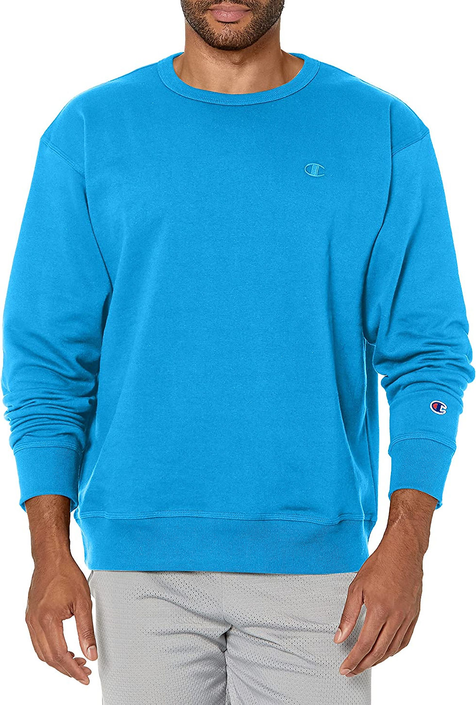Thumbnail: Champion Powerblend Crewneck, Best Crew Sweatshirts for Men(reg. Or Big & Tall)