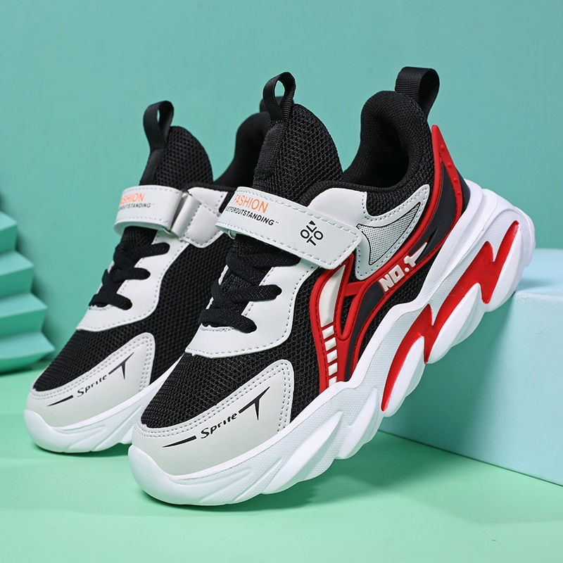Thumbnail: Boys' Basketball Shoes Brand Girls' Sports Shoes 2022 Autumn Children's Basketb