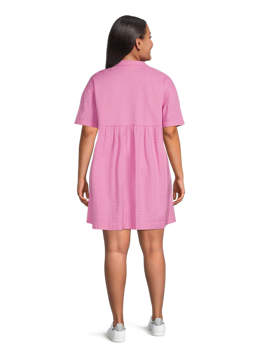 Thumbnail: Terra & Sky Women's Plus Size Woven Shirt Dress
