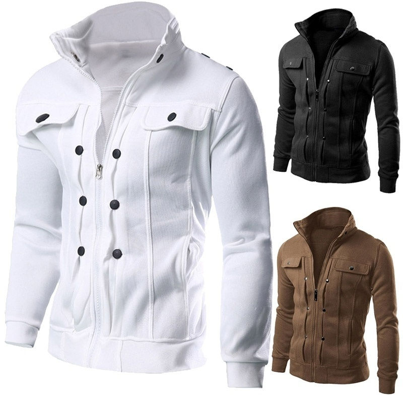 الصورة المصغرة: Men's Winter Jacket New Fashion Cotton Winter Outdoor Men's Sportswear Men's Fl
