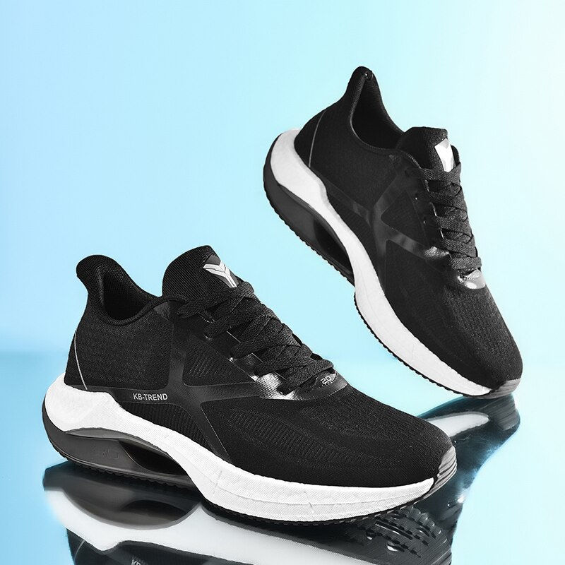 Thumbnail: Men sneaker Lightweight Cushioning Outdoor Road Running Shoes Sport Shoes Elast