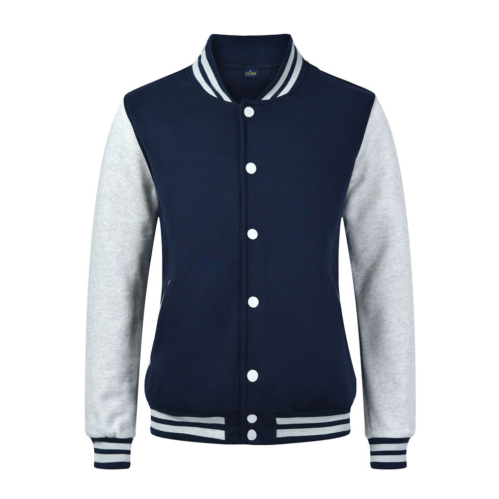 الصورة المصغرة: Custom Baseball Jacket Man Unisex Cropped Wool  Winter Varsity Jackets