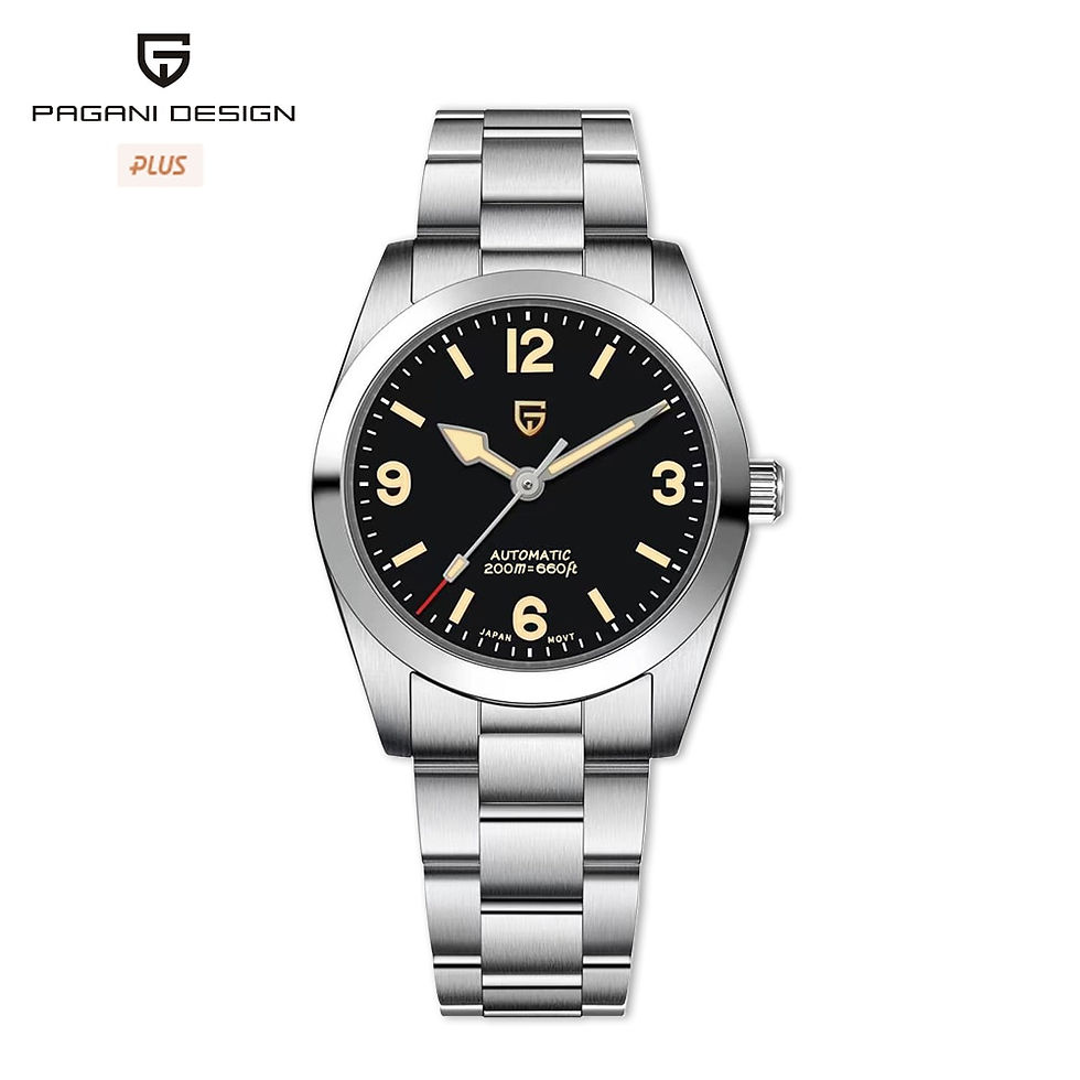 Thumbnail: 2023 New 36MM PAGANI DESIGN Men Automatic Mechanical Watches NH35 Sapphire Stai