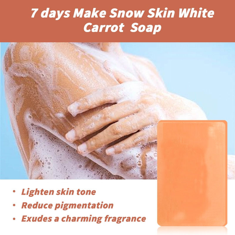 Миниатюра: Carrot Whitening Skincare Set with Vitamin C Carrot Oil Removes Dark Spots Natu