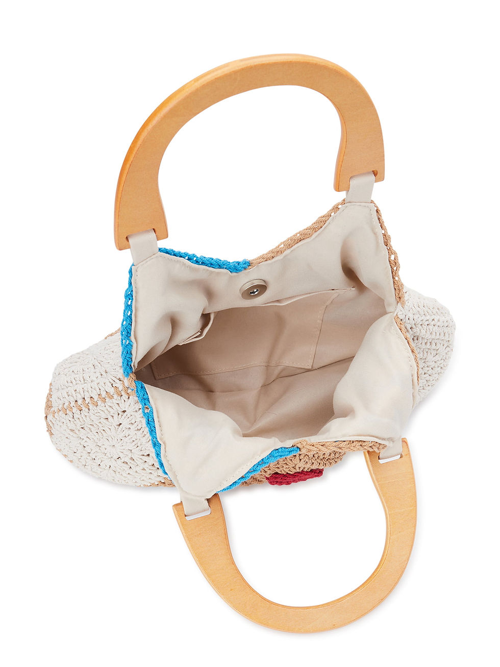 Miniatura: No Boundaries Women’s Mushroom Crochet Top Handle Handbag