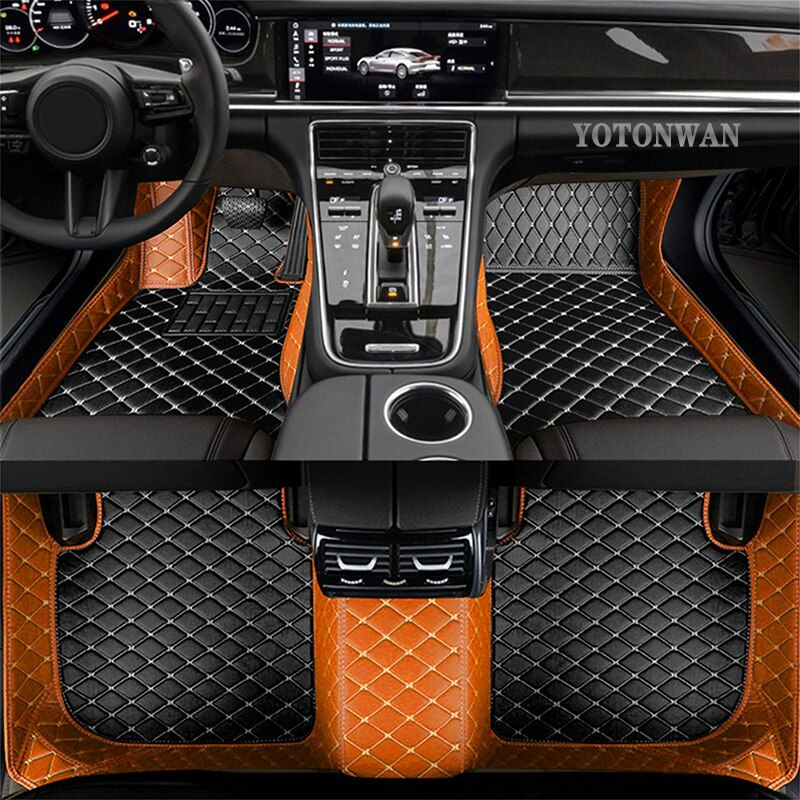 Miniature : YOTONWAN Color Custom Leather Car Floor Mat For Mercedes Benz All Models E Clas