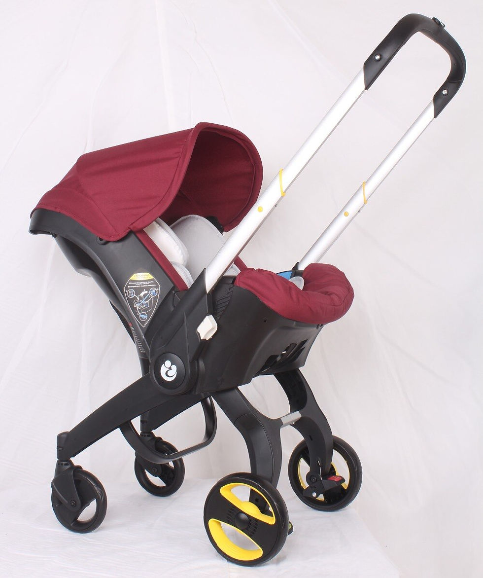 Miniaturbild: Baby Stroller 3 in 1 High Landscape Newborn Car Seat Stroller Infant Trolley Wa