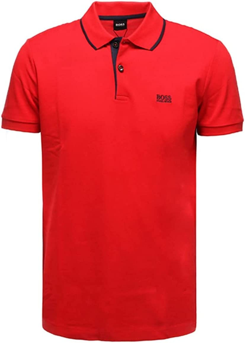 Thumbnail: Hugo Boss Mens Firenze 33 Regular Fit Polo 50268712