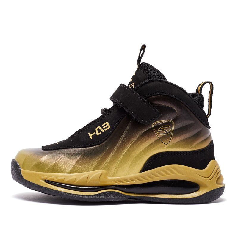 Thumbnail: Children's Basketball Shoes Boys' and Girls' Breathable Sports Shoes Children's