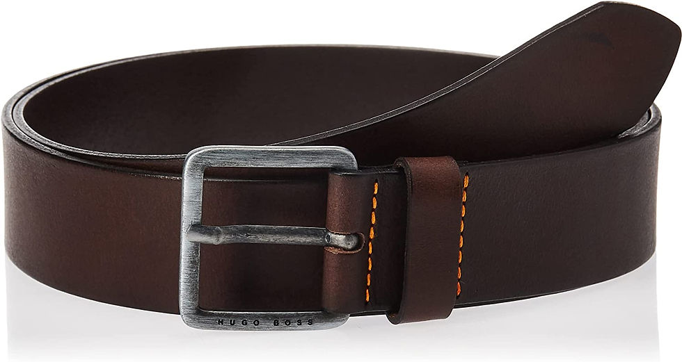 Thumbnail: BOSS Men's Jeeko Italian Leather Belt