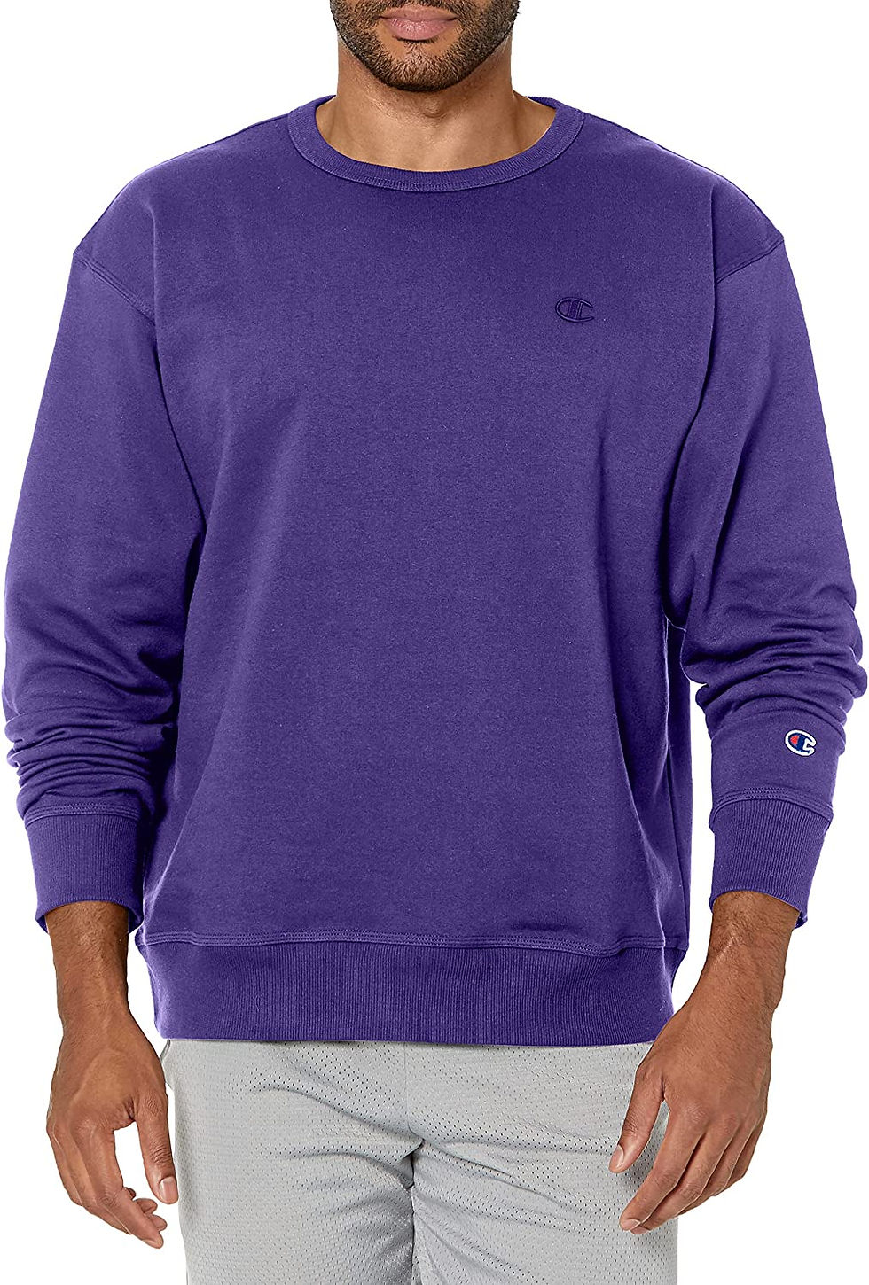 Thumbnail: Champion Powerblend Crewneck, Best Crew Sweatshirts for Men(reg. Or Big & Tall)