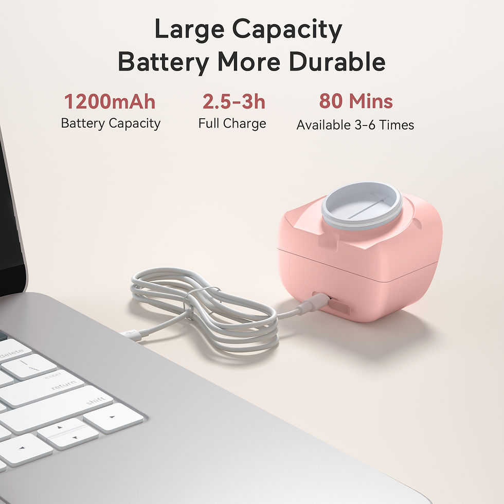 Miniaturbild: Momcozy Double Wearable Breast Pumps S9, Portable Electric Breast Pump 24mm Lig