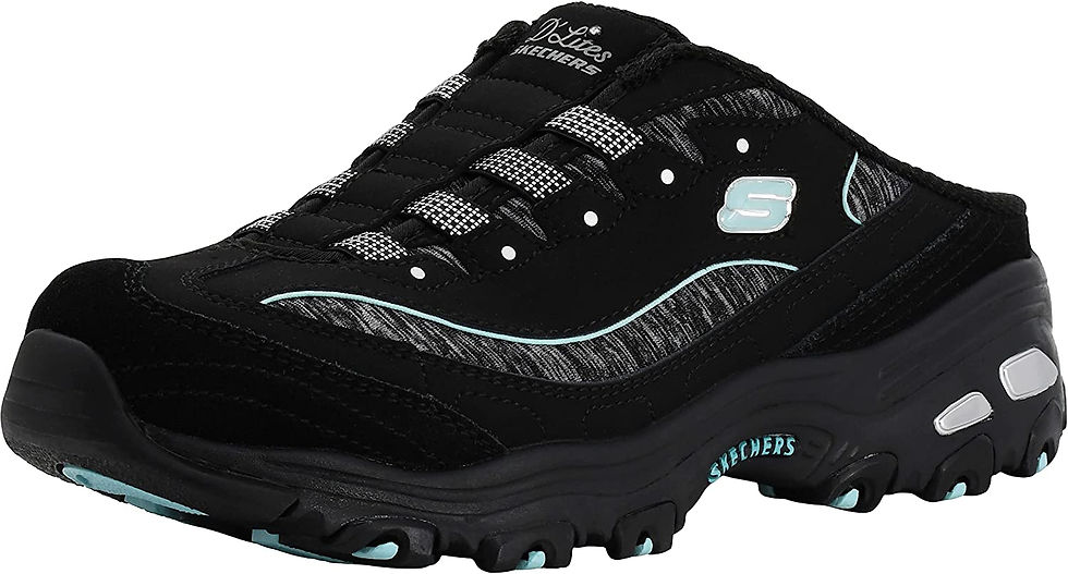 Thumbnail: Skechers Sport Women's D'Lites Slip-On Mule Sneaker