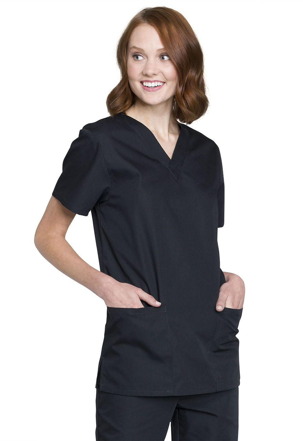 Thumbnail: Cherokee Workwear Originals Men & Women's Scrubs Set Top And Pant WW530C