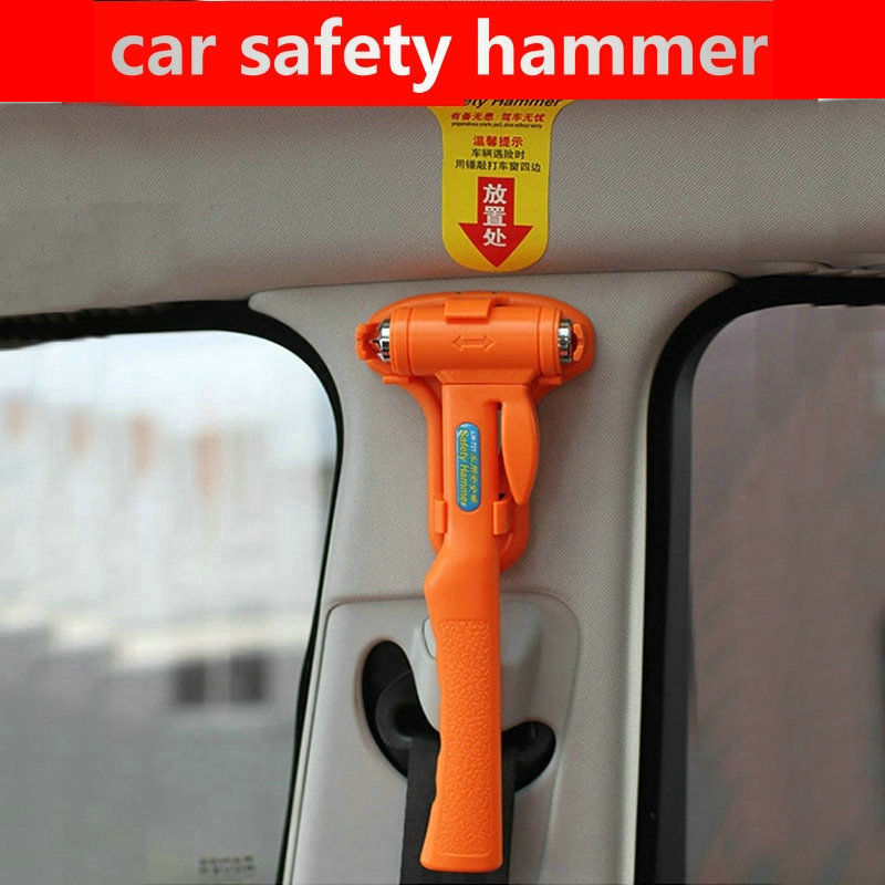 Thumbnail: car emergency escape hammer safety hammer car emergency glass window breaker se