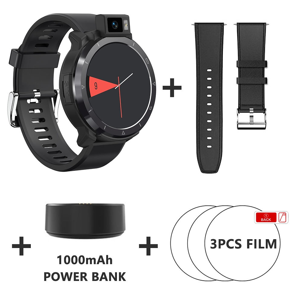 Thumbnail: KOSPET OPTIMUS 2 Ultra 4G Android Smartwatch Phone 4GB+128GB 13MP 90° Flashligh
