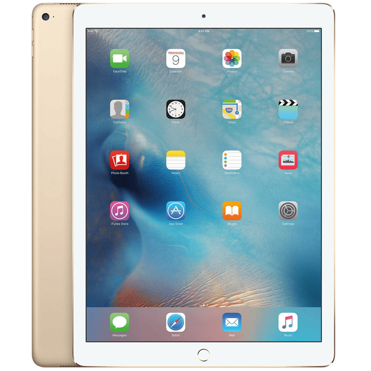 Restored Apple iPad Pro 128GB, WiFi 12.9 Gold (ML0R2LL/A) (Refurbished)